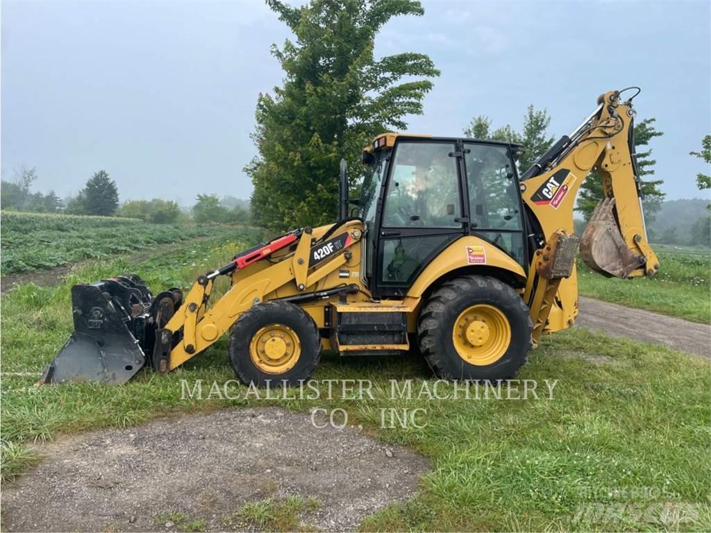 CAT 420FIT Товарач със заден ексватор