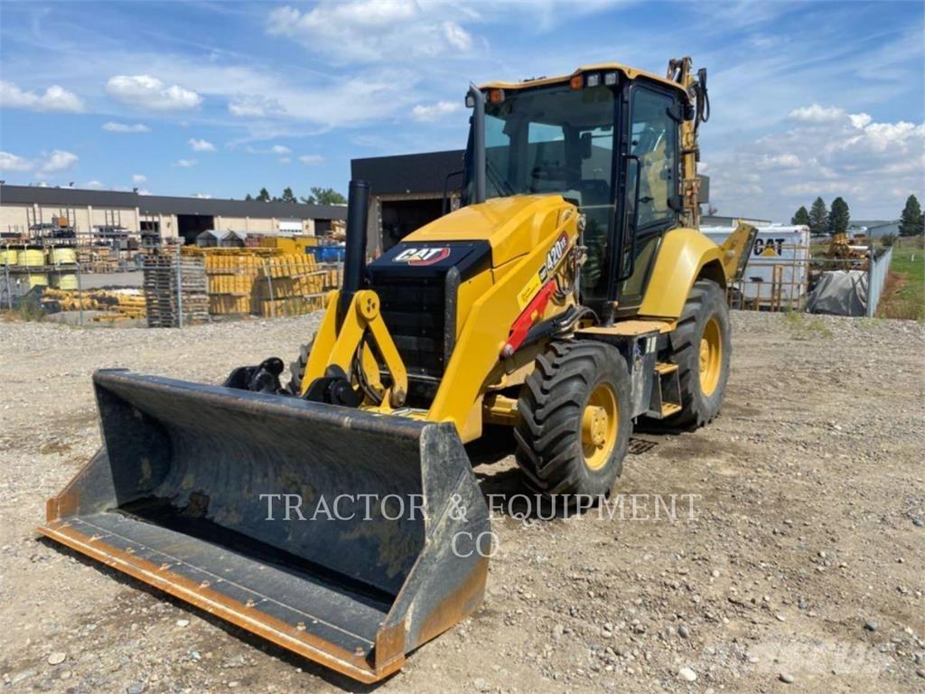 CAT 420XE Товарач със заден ексватор