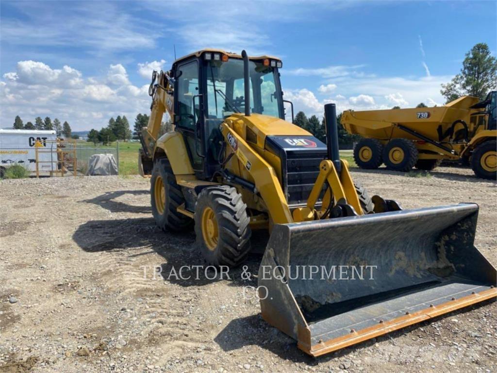CAT 420XE Товарач със заден ексватор