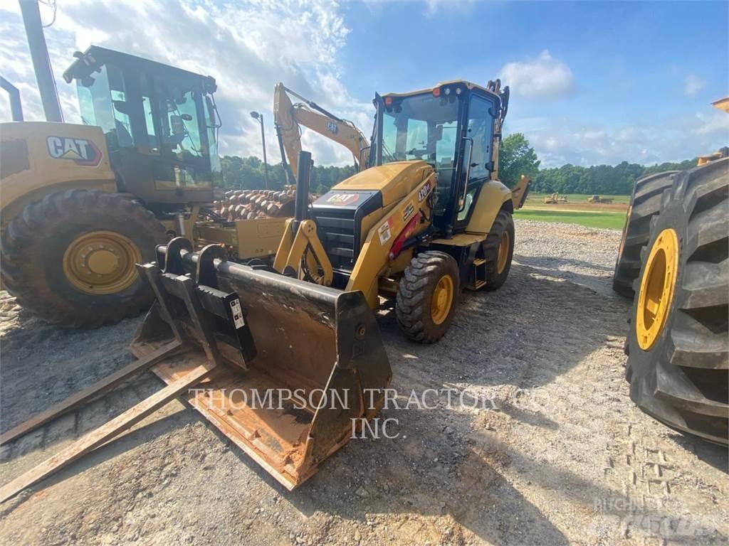 CAT 420XE Товарач със заден ексватор