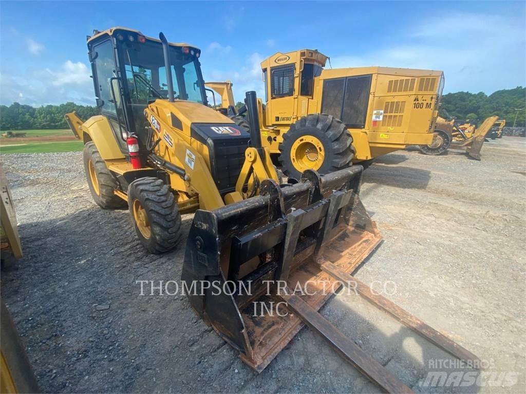 CAT 420XE Товарач със заден ексватор