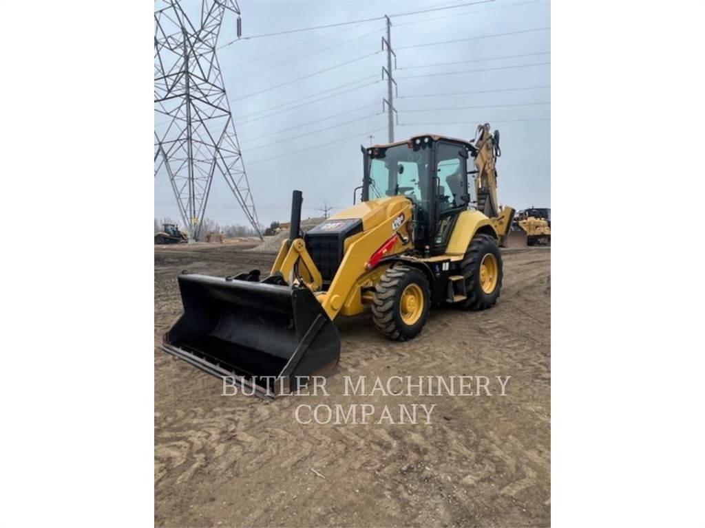 CAT 420XE Товарач със заден ексватор