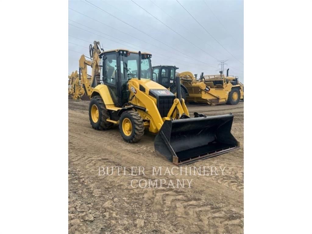 CAT 420XE Товарач със заден ексватор