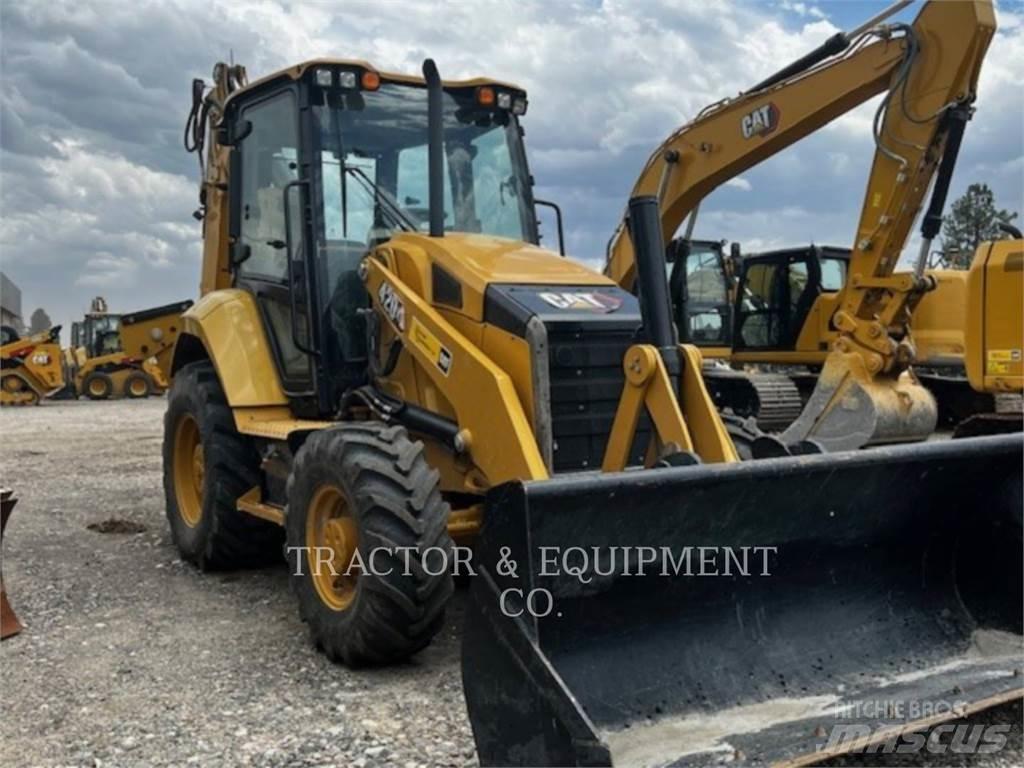 CAT 420XE Товарач със заден ексватор