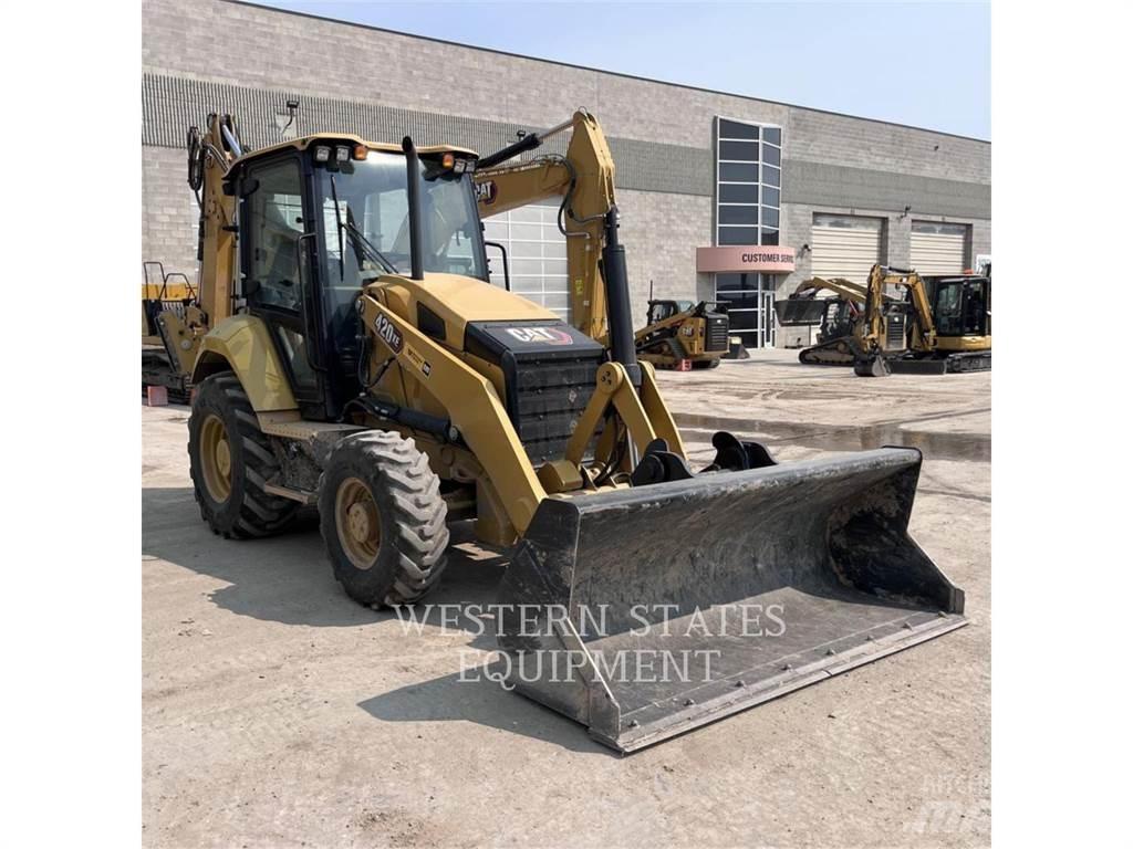 CAT 420XE Товарач със заден ексватор