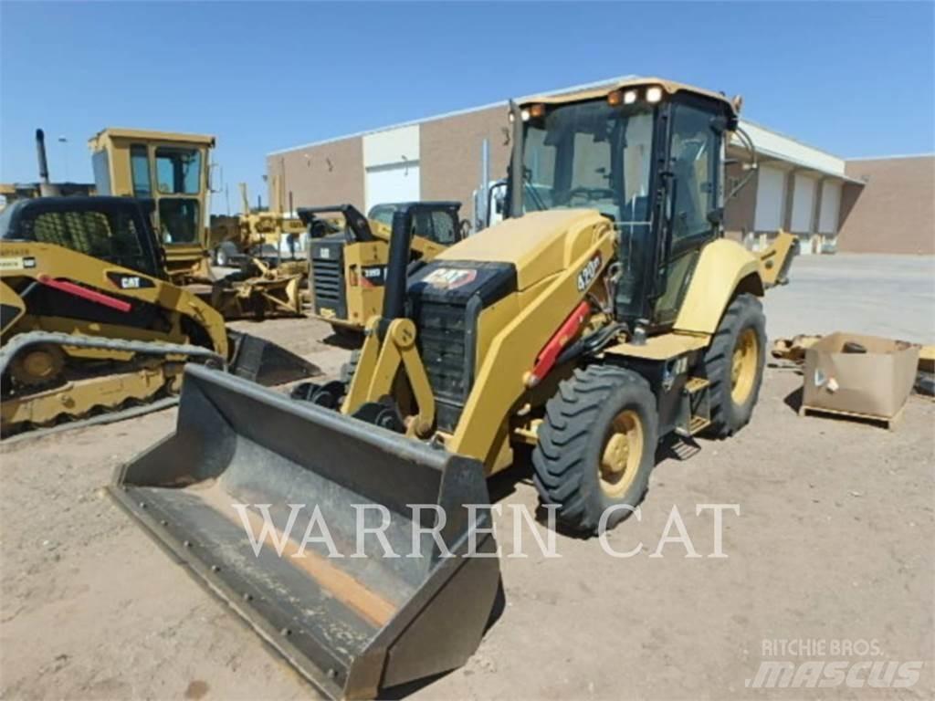 CAT 420XE AE4T Товарач със заден ексватор