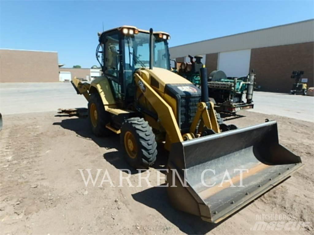 CAT 420XE AE4T Товарач със заден ексватор