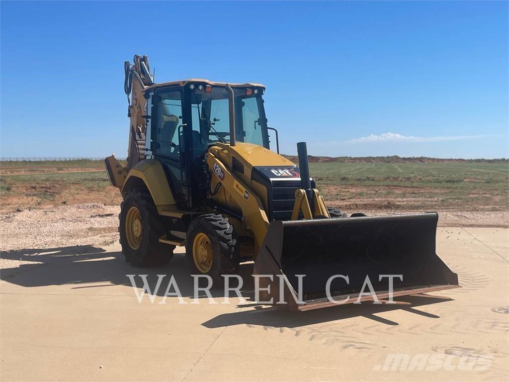 CAT 420XE AE4T Товарач със заден ексватор
