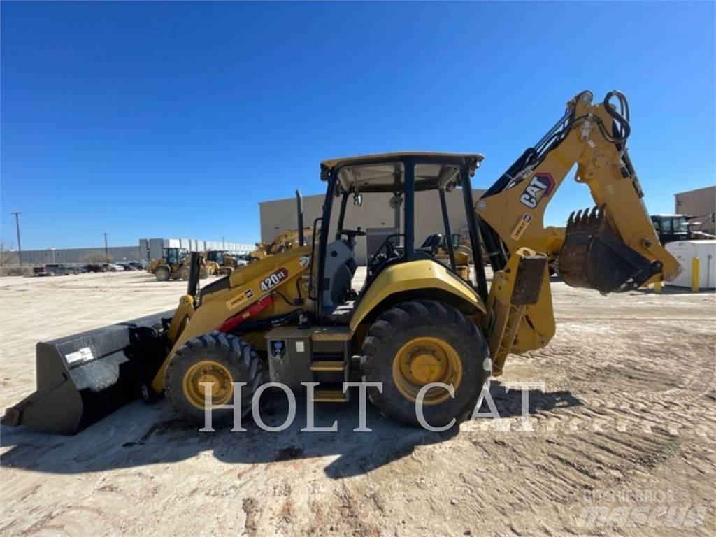 CAT 420XE ITEX Товарач със заден ексватор
