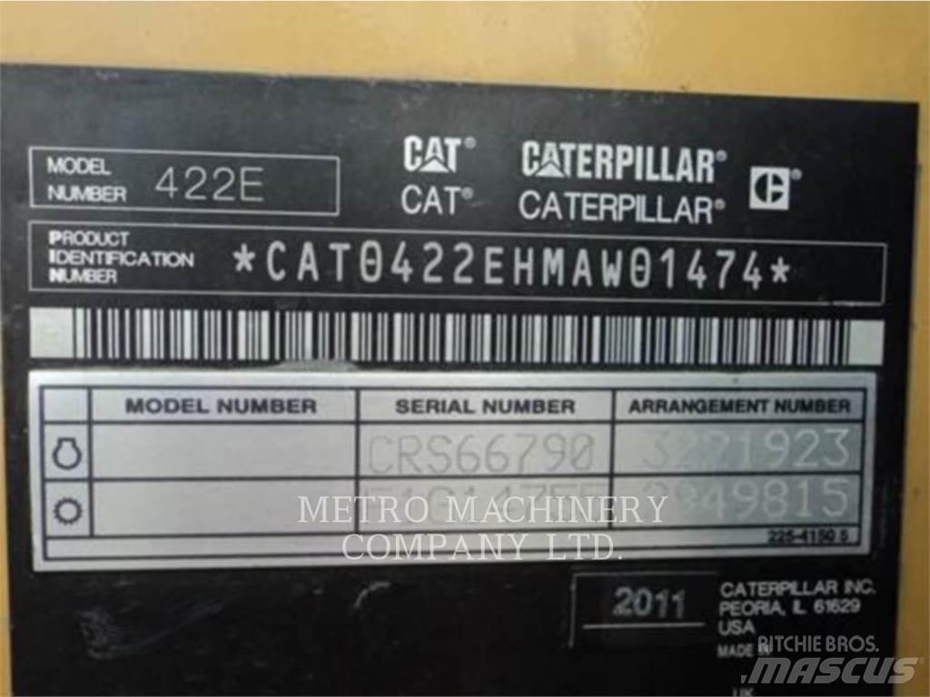 CAT 424D Товарач със заден ексватор