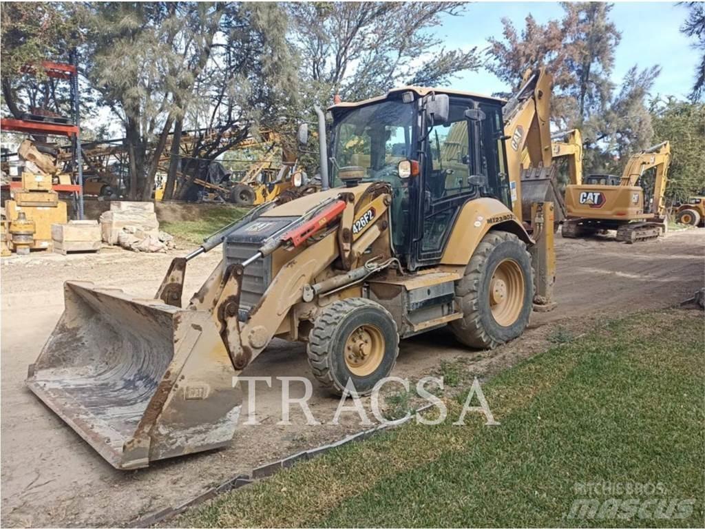 CAT 426F2 Товарач със заден ексватор