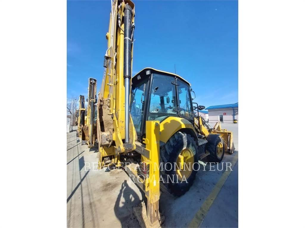 CAT 428-07 Товарач със заден ексватор