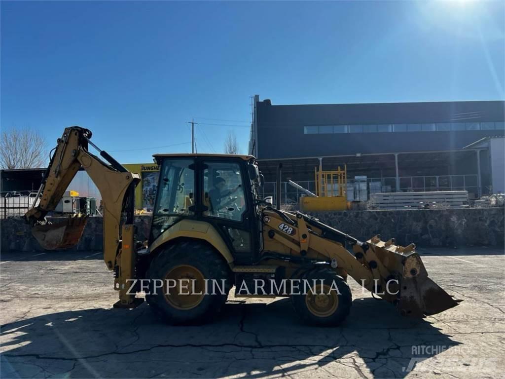 CAT 428-07LRC Товарач със заден ексватор