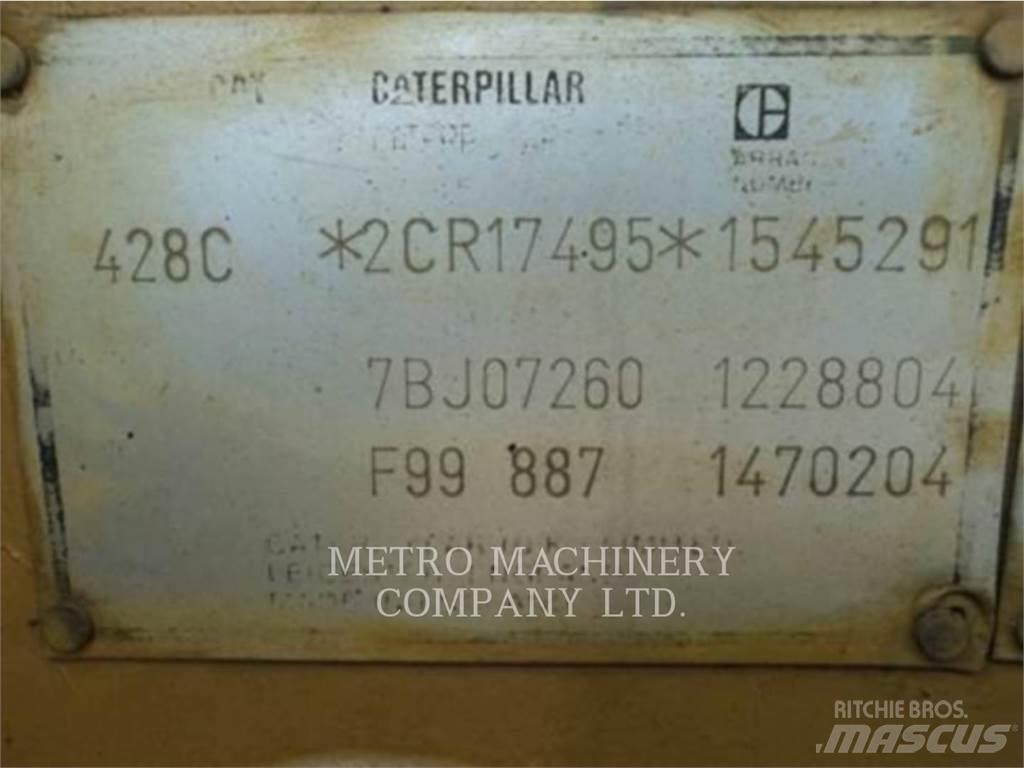 CAT 428C Товарач със заден ексватор