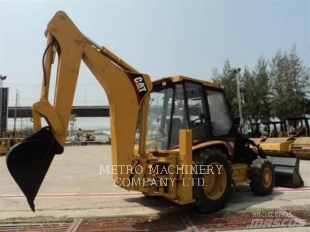 CAT 428C Товарач със заден ексватор