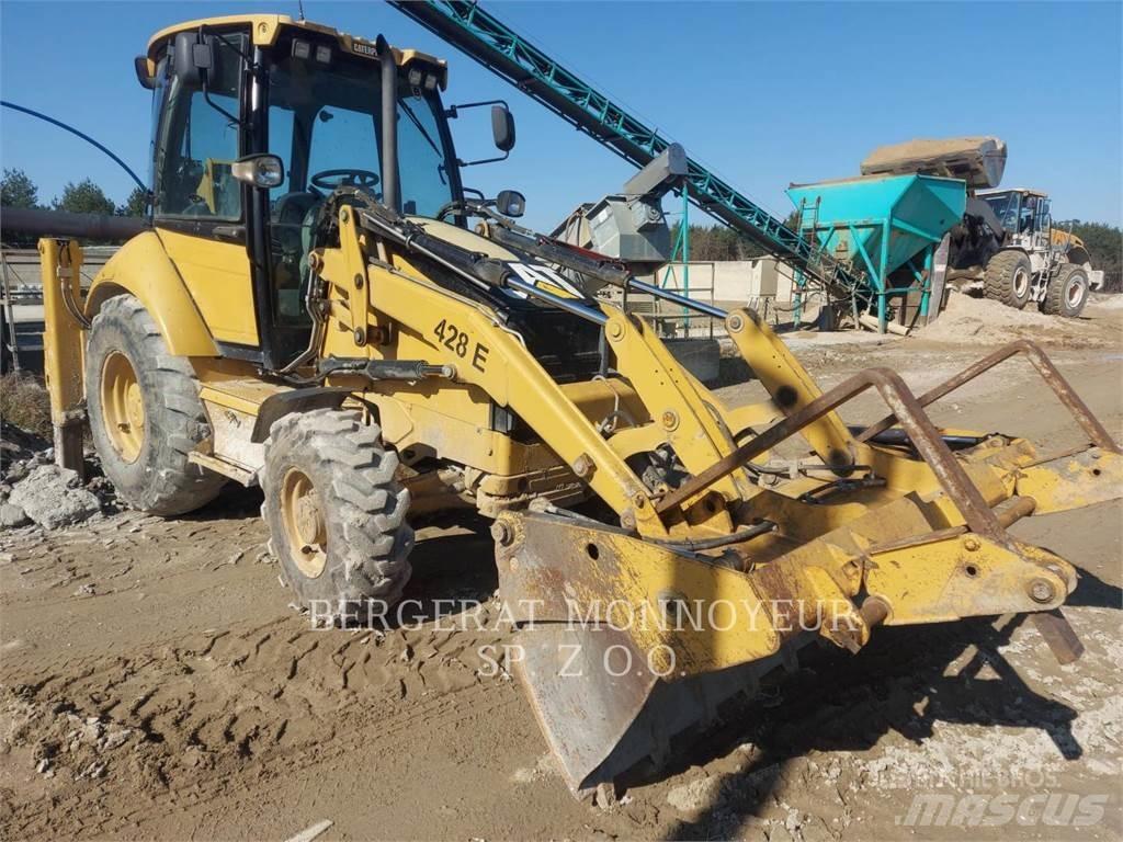 CAT 428E Товарач със заден ексватор