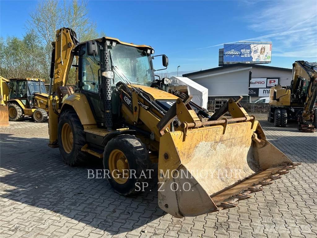 CAT 428F2 Товарач със заден ексватор