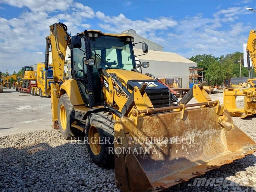 CAT 428F2 Товарач със заден ексватор