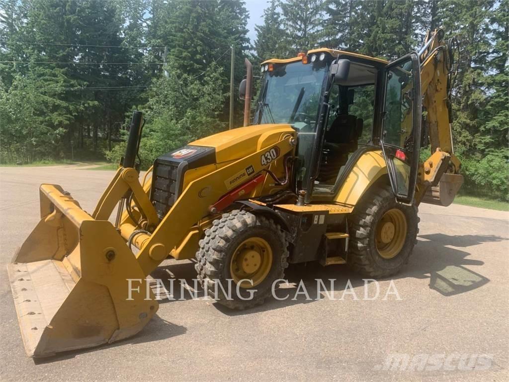 CAT 430-07 Товарач със заден ексватор