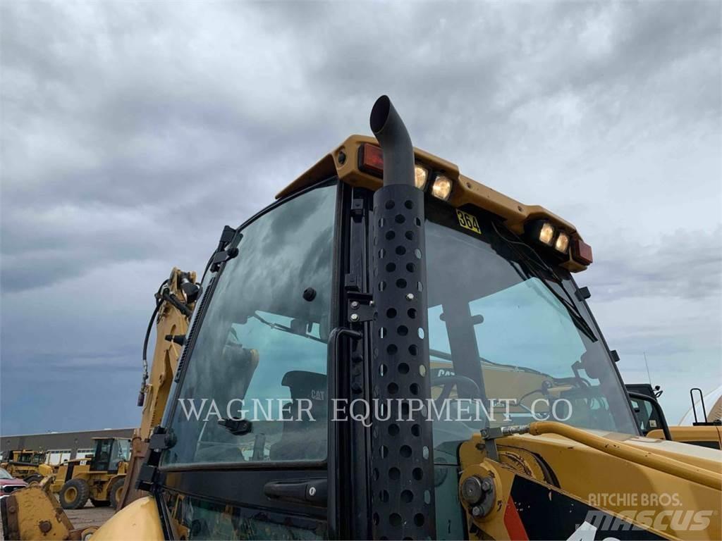 CAT 430F 4WD Товарач със заден ексватор