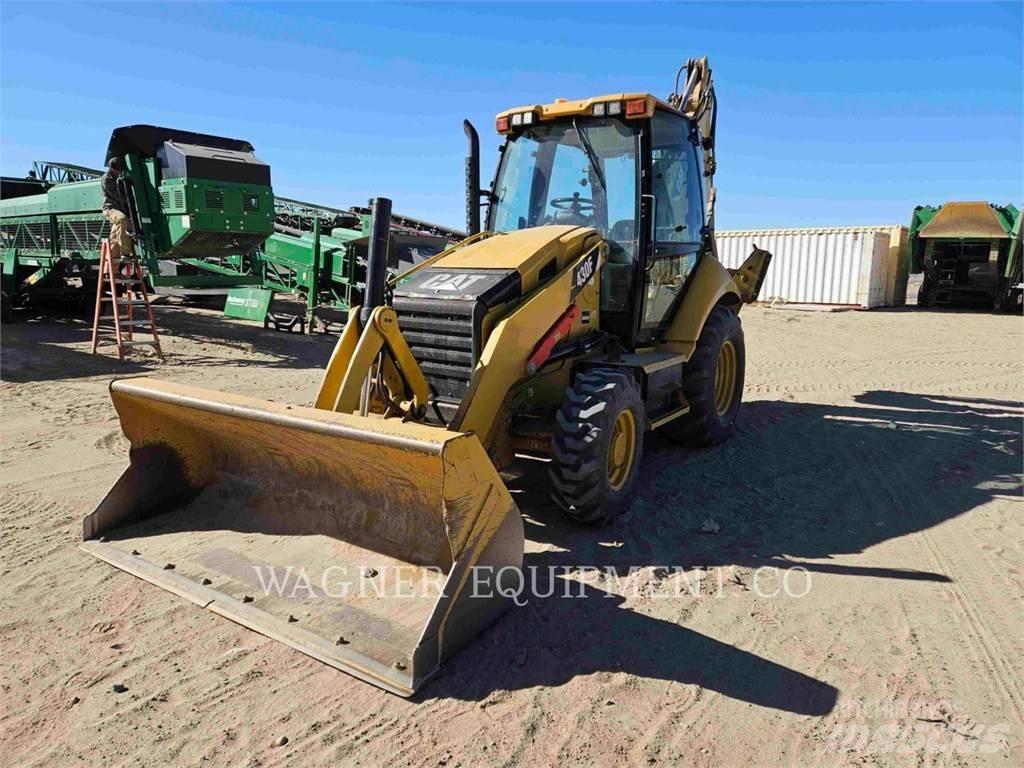 CAT 430F 4WD Товарач със заден ексватор