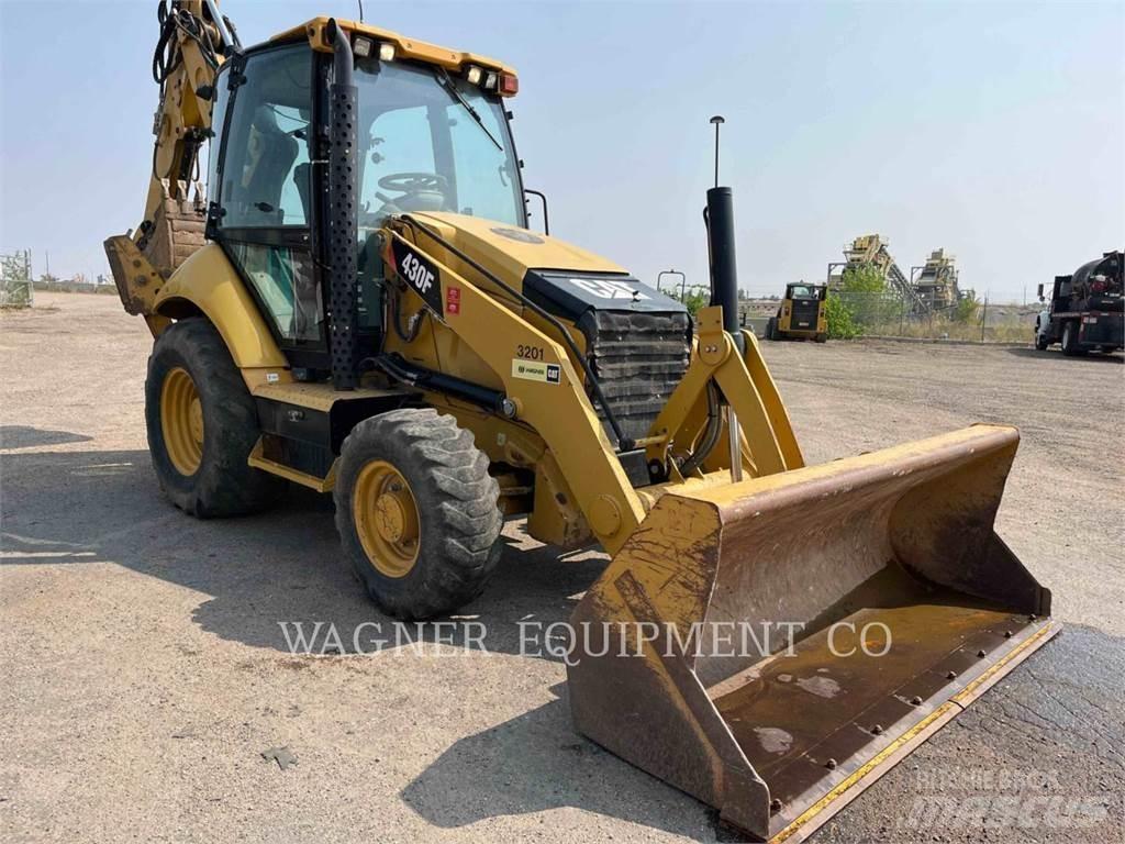 CAT 430F 4WDE Товарач със заден ексватор
