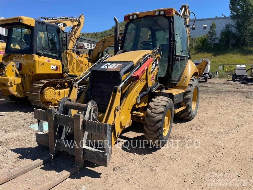 CAT 430F IT4WD Товарач със заден ексватор