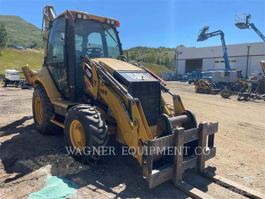 CAT 430F IT4WD Товарач със заден ексватор