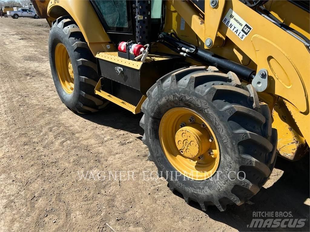 CAT 430F IT4WD Товарач със заден ексватор