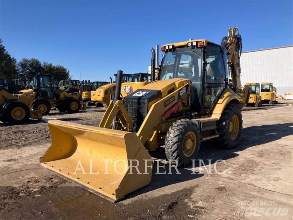 CAT 430F ST Товарач със заден ексватор
