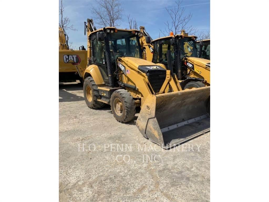 CAT 430F2ST Товарач със заден ексватор