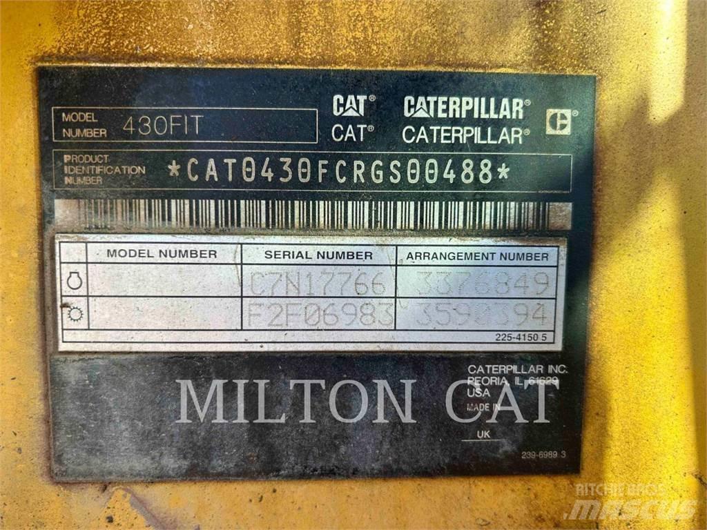 CAT 430FIT Товарач със заден ексватор