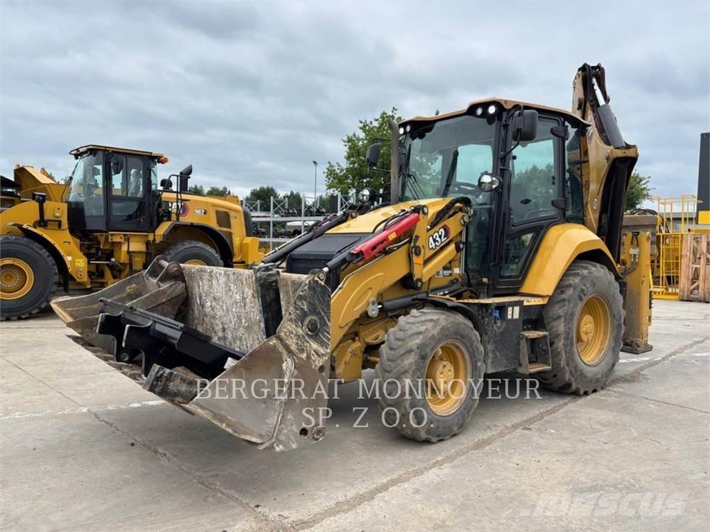 CAT 432 Товарач със заден ексватор