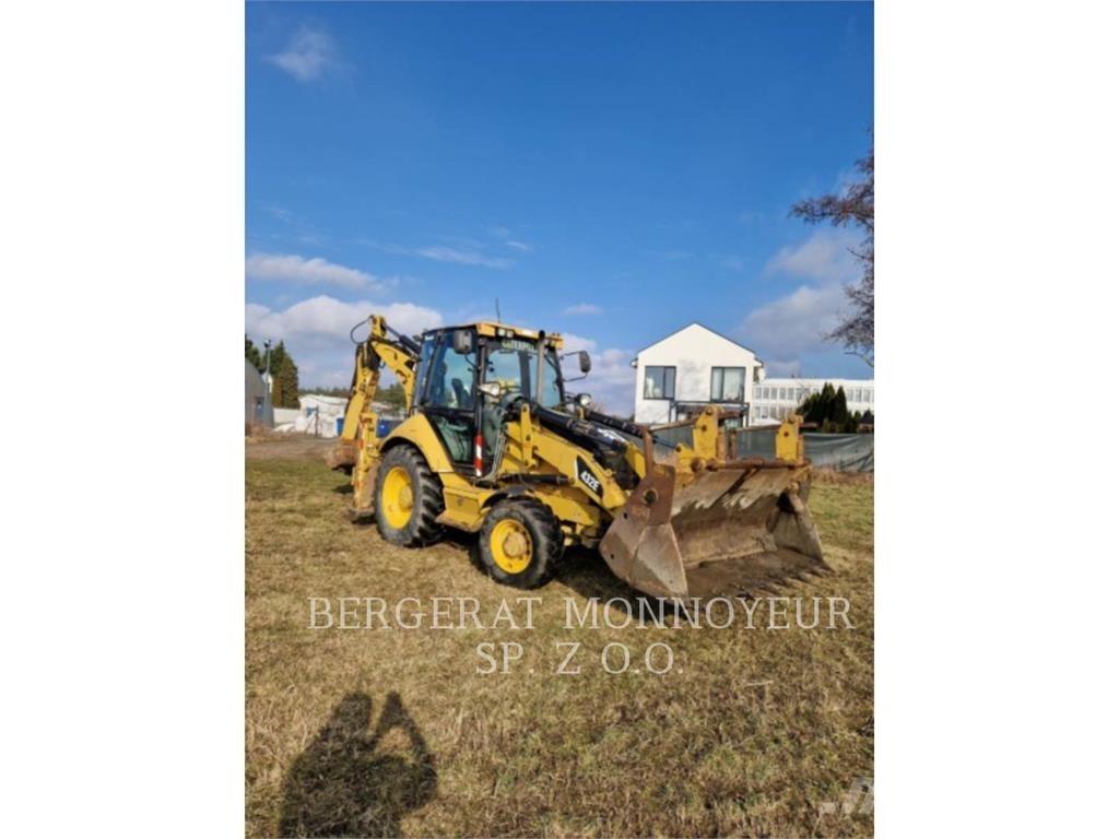 CAT 432E Товарач със заден ексватор