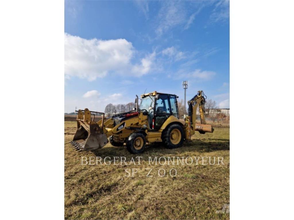CAT 432E Товарач със заден ексватор