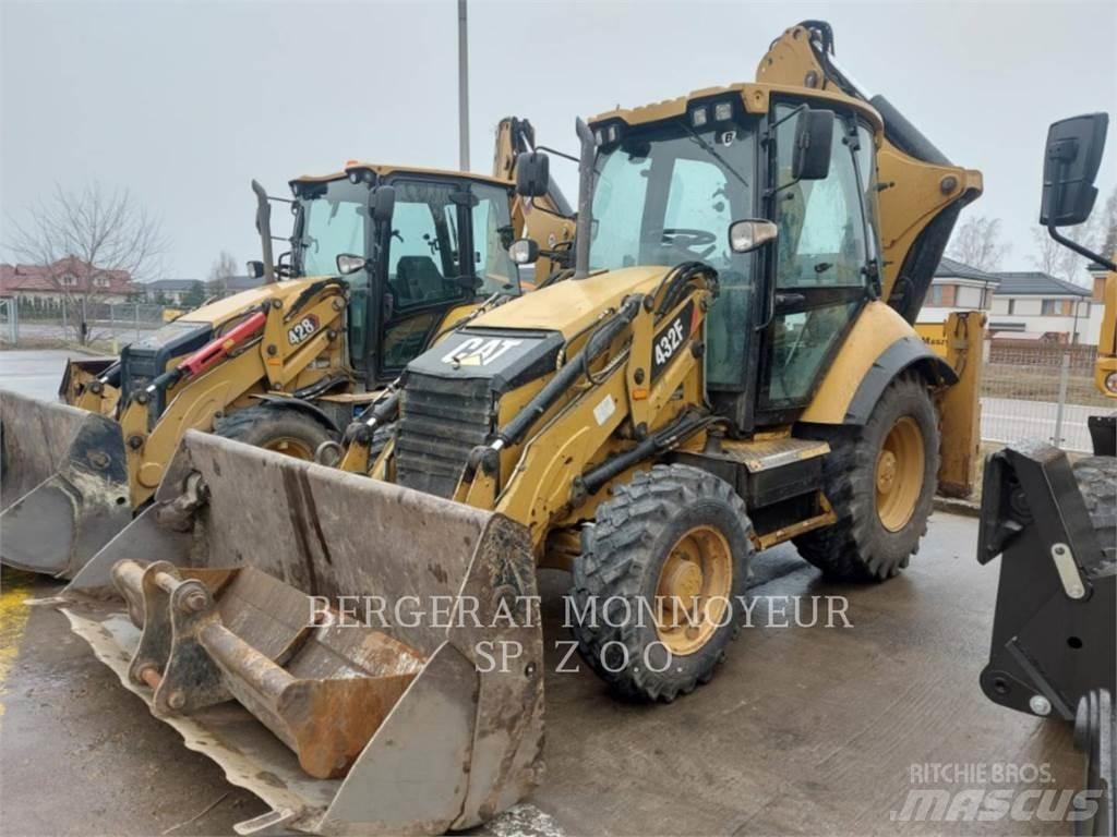 CAT 432F Товарач със заден ексватор