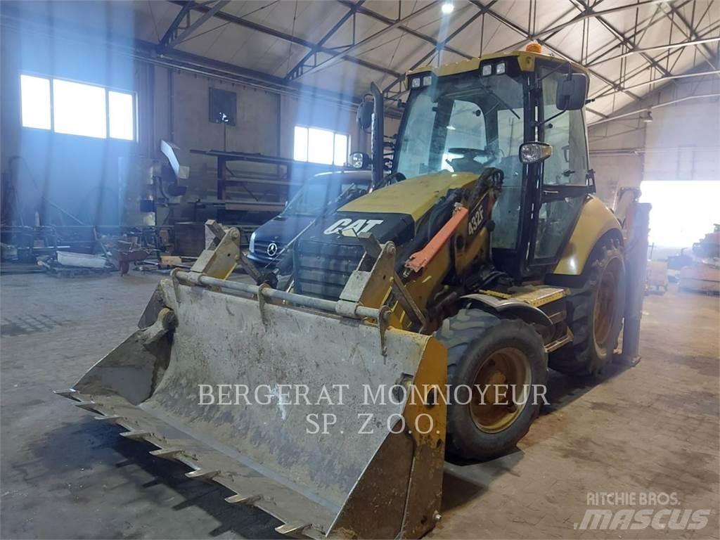 CAT 432F Товарач със заден ексватор