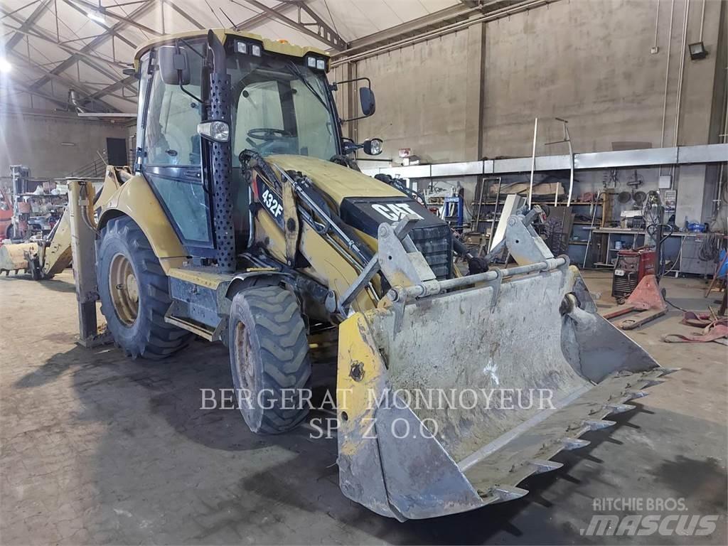 CAT 432F Товарач със заден ексватор