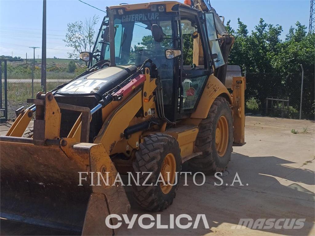 CAT 432F Товарач със заден ексватор