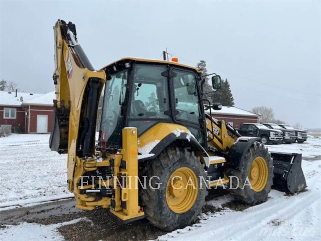 CAT 434-07 Товарач със заден ексватор