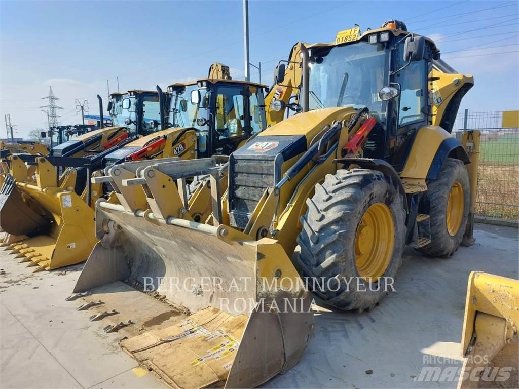 CAT 434-07 Товарач със заден ексватор