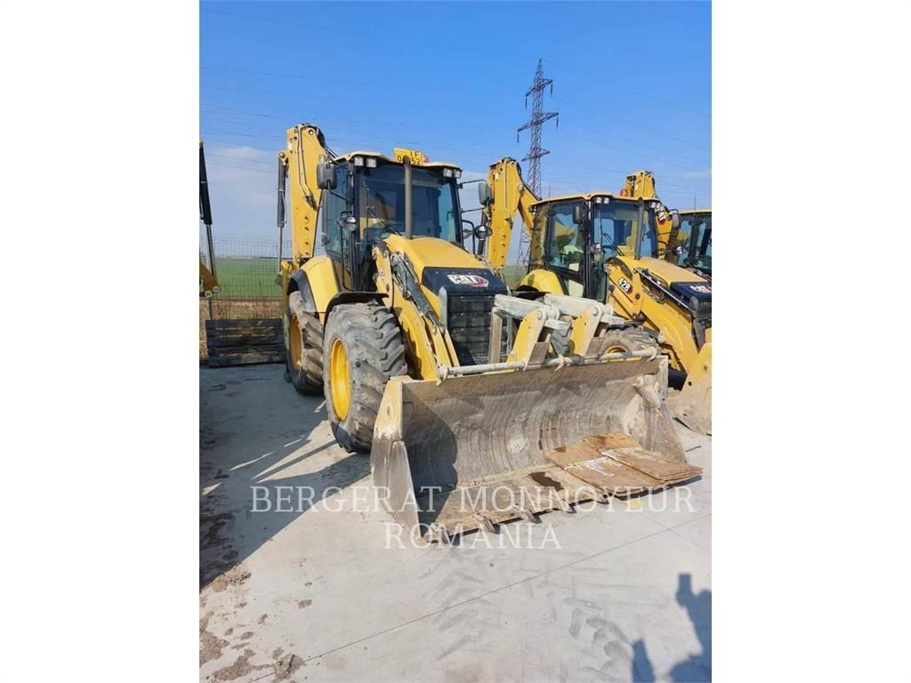 CAT 434-07 Товарач със заден ексватор