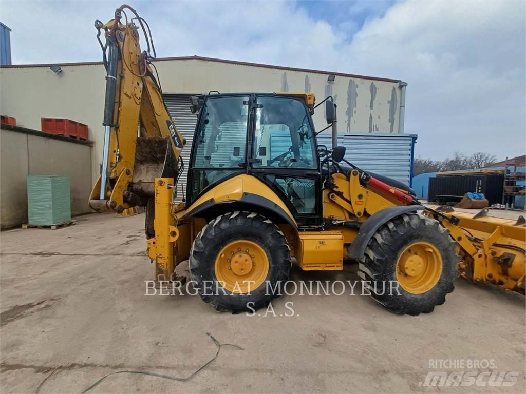 CAT 434E Товарач със заден ексватор