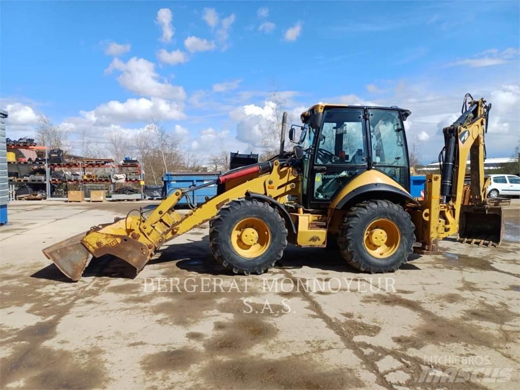 CAT 434E Товарач със заден ексватор