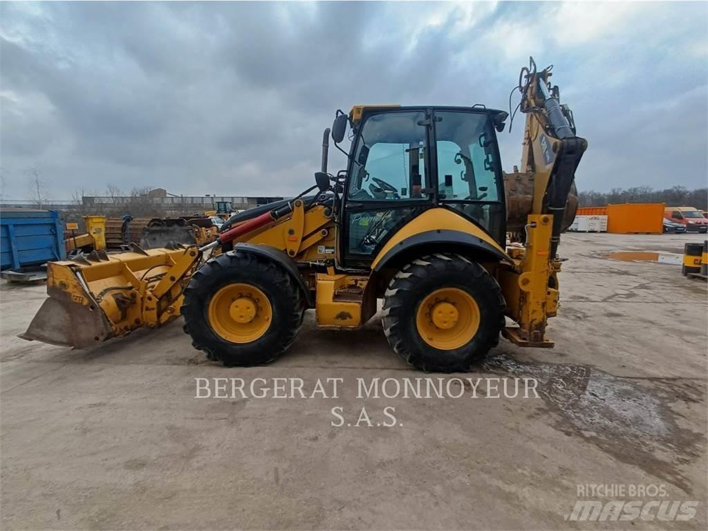 CAT 434E Товарач със заден ексватор
