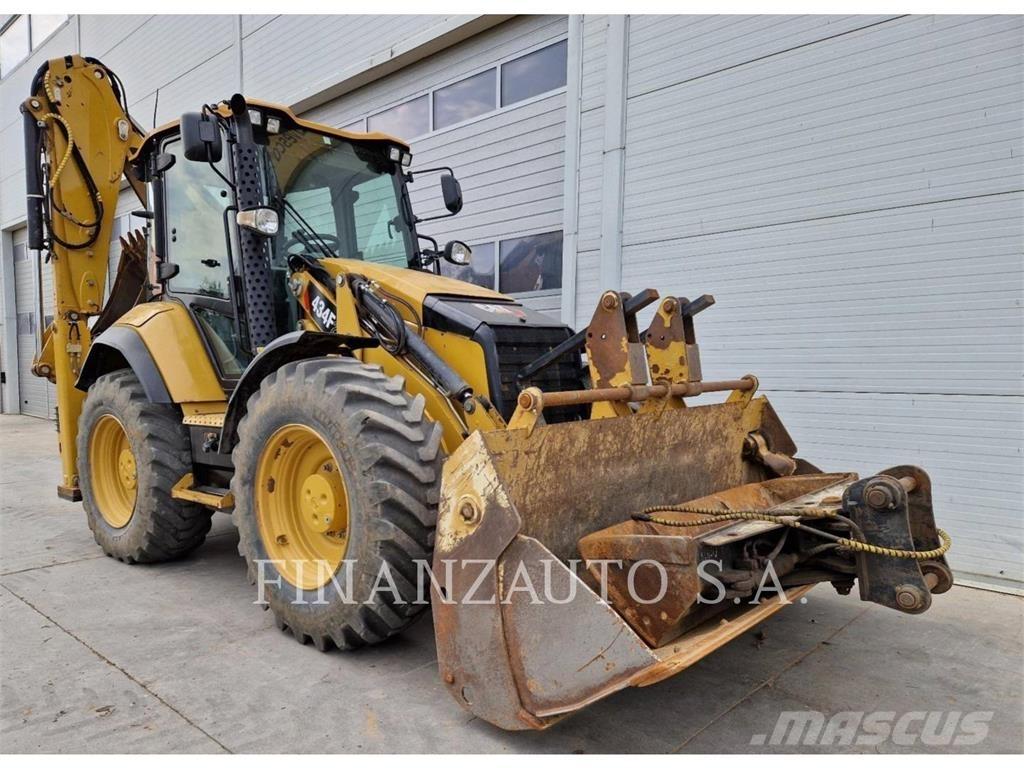 CAT 434F Товарач със заден ексватор