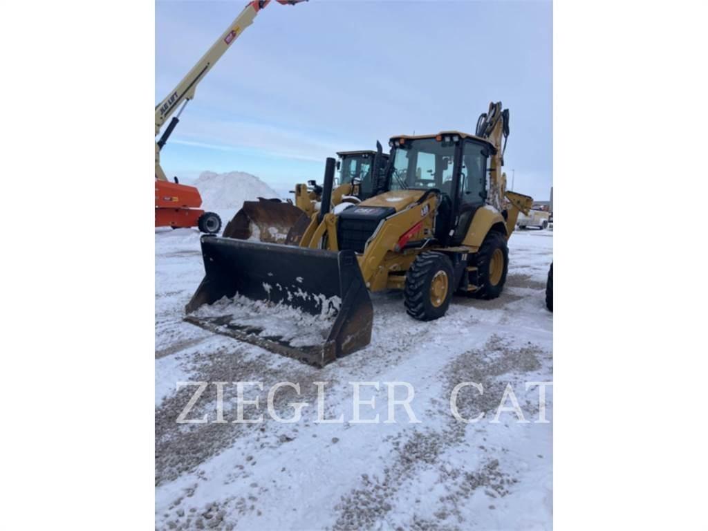 CAT 440-07 Товарач със заден ексватор