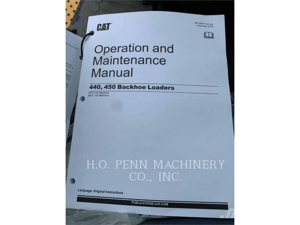 CAT 440-07 Товарач със заден ексватор