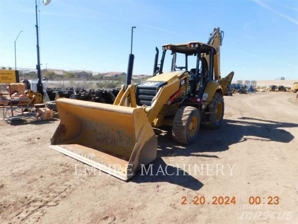 CAT 440-07 4EO Товарач със заден ексватор