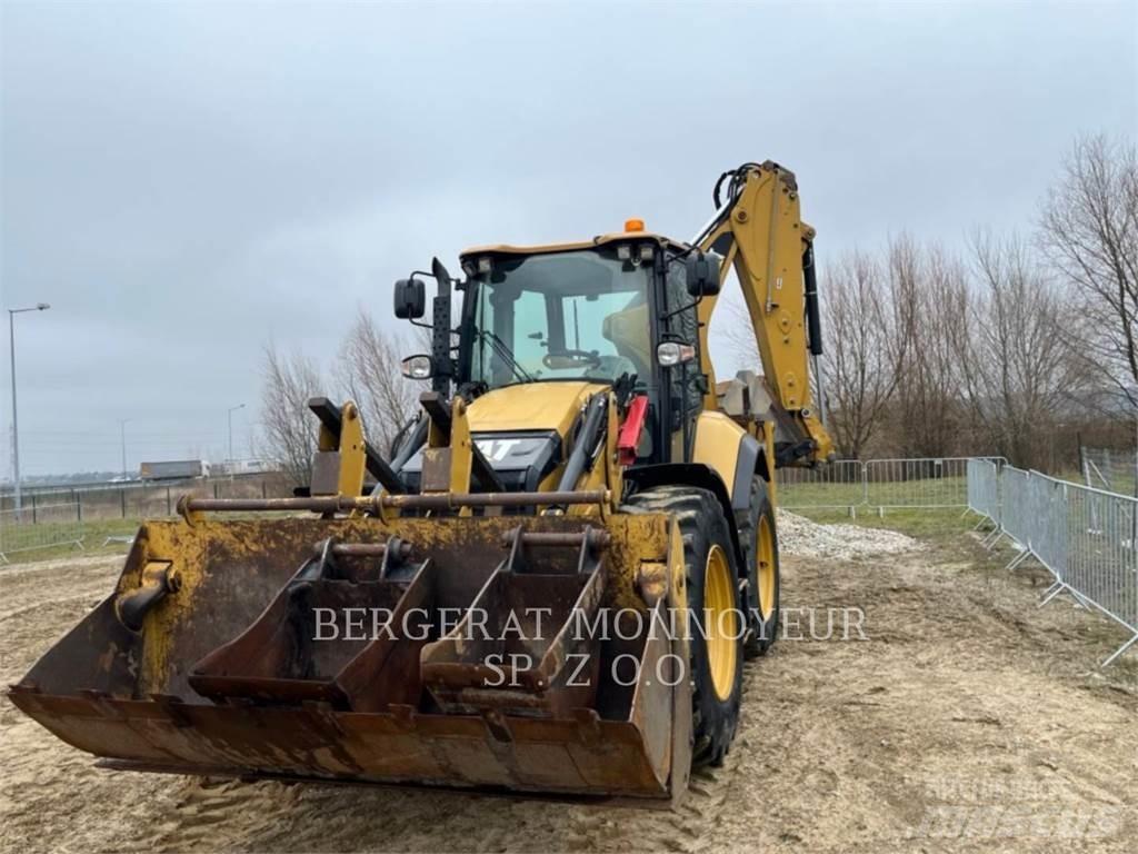 CAT 444F2 Товарач със заден ексватор